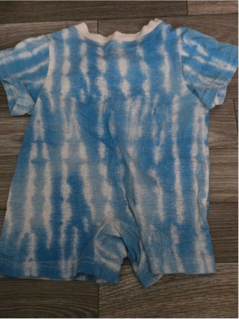 Baby‎ Adidas Bodysuit 3 Months Blue White Tie-Dye